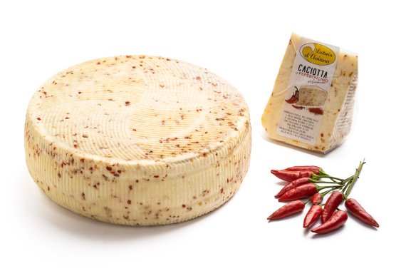 Caciotta d'Aviano - peperoncino- Del Ben formaggi - 2kg