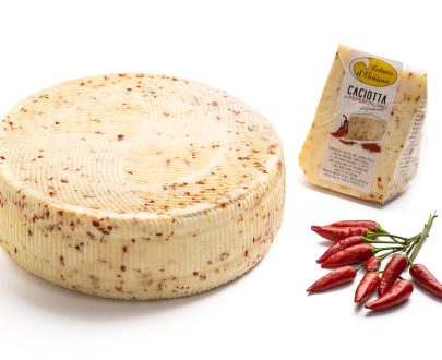 Caciotta d'Aviano - peperoncino- Del Ben formaggi - 2kg