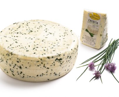 Caciotta d'Aviano erba cipollina - Del Ben formaggi - 2kg