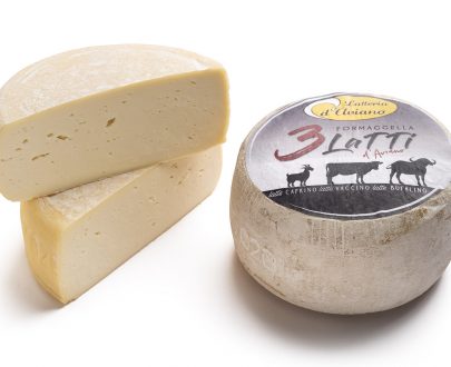 Caciotta Tre latti - Del Ben formaggi - mezze forme