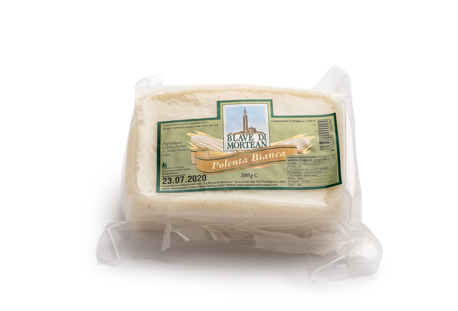 Polenta bianca - Del Ben formaggi