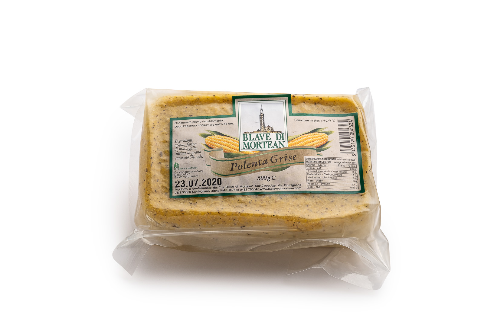 Polenta grigia - Del Ben formaggi