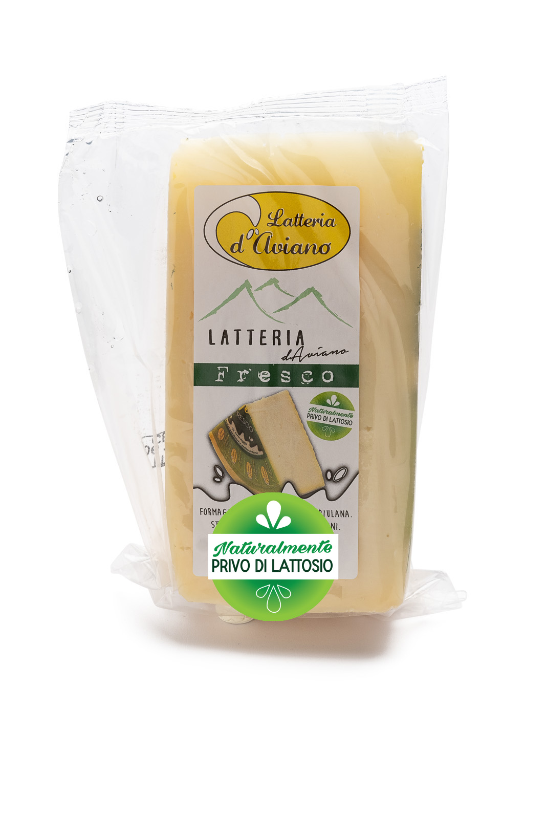 Formaggio - senza lattosio - latteria d'Aviano fresco - Del Ben formaggi - 300g